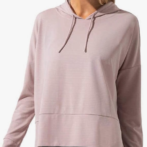 Mondetta Ladies' Pink Cloud Ottoman Hoodie XL - Picture 1 of 7